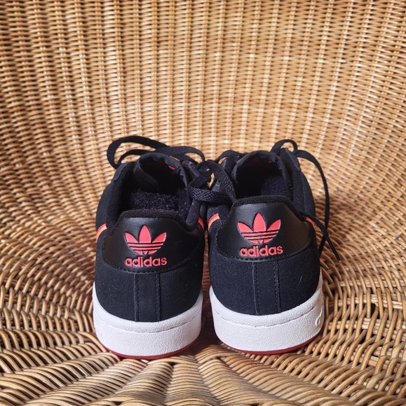 NWOT Adidas EE1478 Continental 80 Black/Orange Mens 9.5 Suede Shoes 789002 - Picture 8 of 13